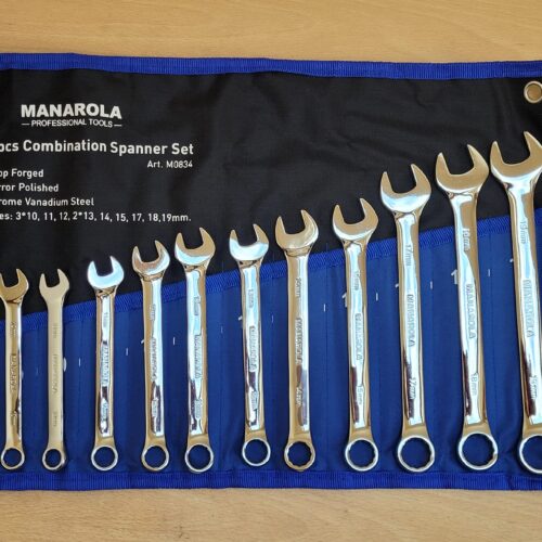 12pcs Combination Spanner Set