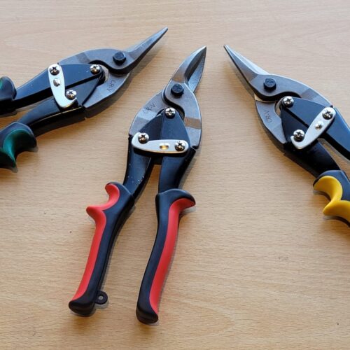 Heavy Duty 3Pc Curved Aviation Tin Snips