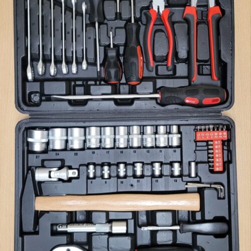 43 pcs Socket, Spanner & Hammer Set