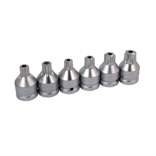 6PC 3/4IN STAR AND SPLINE BIT SET