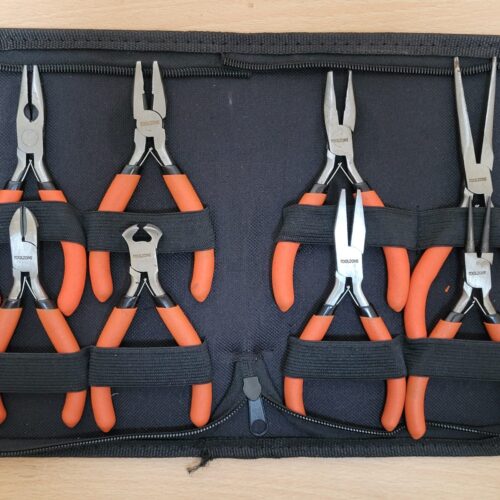 8Pc Assorted Mini Plier Set