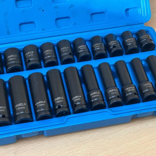 21 Piece Long & Short Impact Socket Set 10 – 19mm