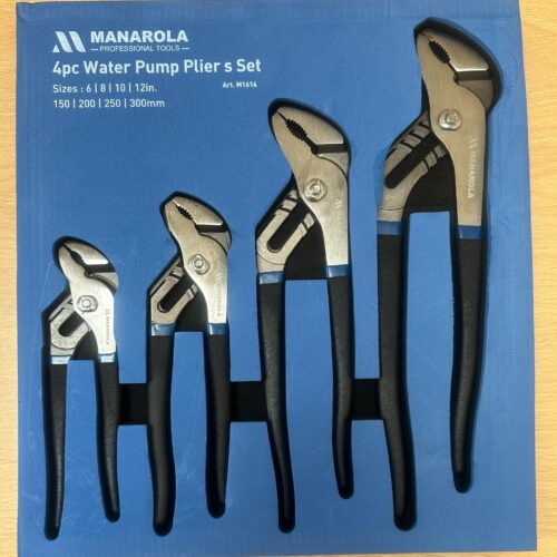 4pc Water Pump Pliers Set